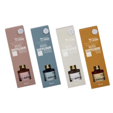 Diffuser Set, with Reed Diffuser Sticks 50ml Assorted Revive